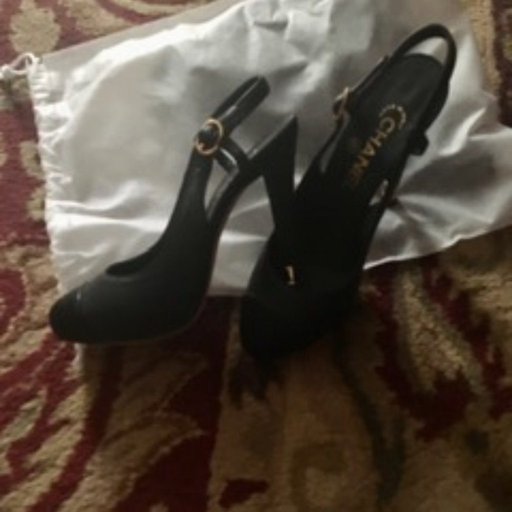 Chanel Slingback Heels Timeless Style